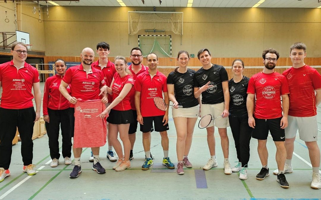 1. Mannschaft Badminton – Saison 2024/25: Ein schmerzhafter Abschied – und ein neuer Ansporn