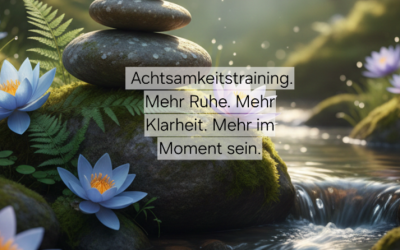 NEU NEU NEU, Achtsamkeitskurs über 8 Wochen