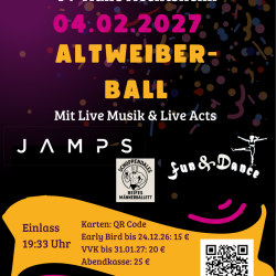 Altweiber-Ball beim Turnverein Hechtsheim 🎊